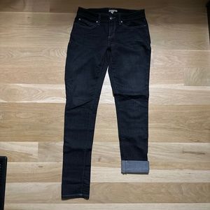 Eileen Fisher black denim jeans